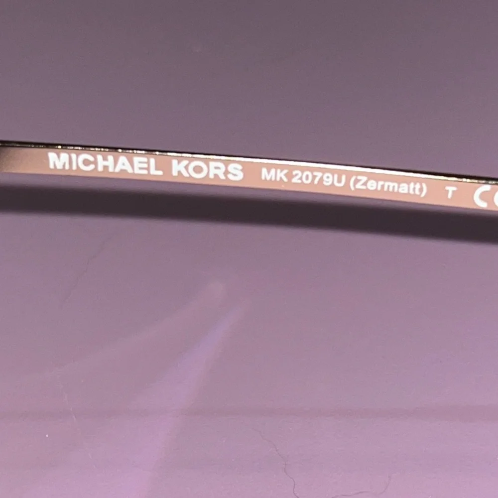 Michael Kors zermatt  Black and gold cat eye Sunglasses